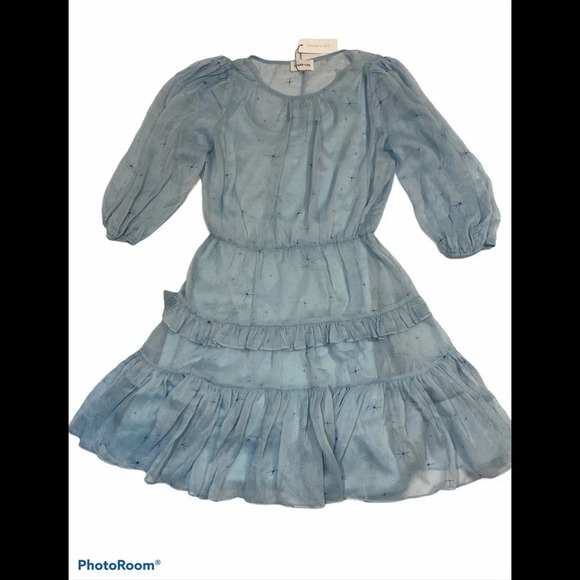 NWT Sugarlips Blue Dress Sz S - Picture 4 of 9